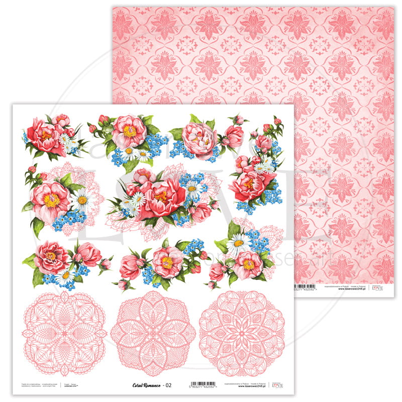12x12 Coral Romance  02