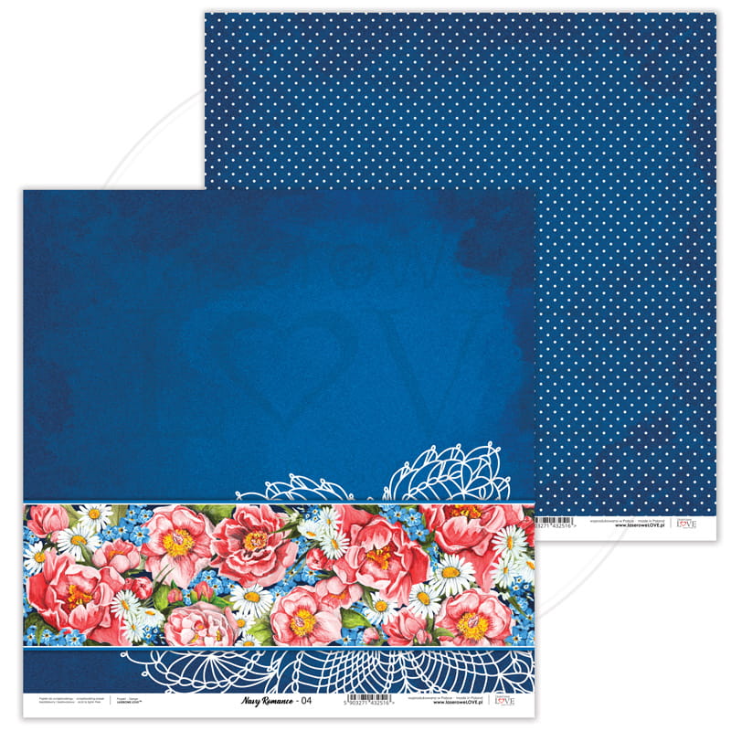 12x12 Navy Romance  04