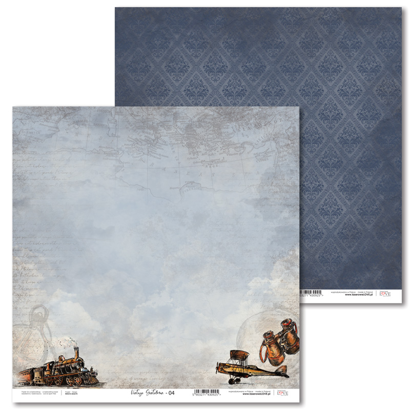 12x12 Vintage Gentelman  04