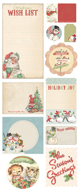 Retro Printed Chipboard