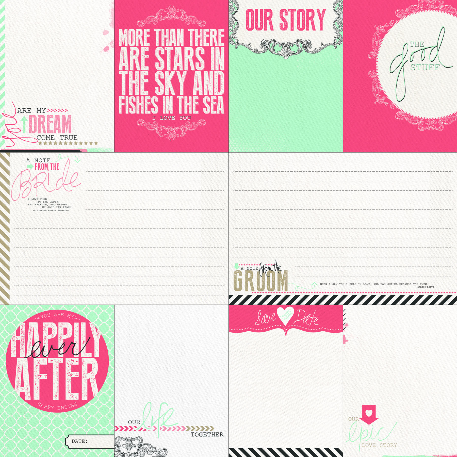 Save The Date 12x12