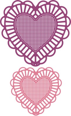 DL128 Two Of Hearts