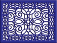 DL148 Cathedral Lace Frame