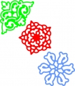 B164 Lace Corner Deco D 