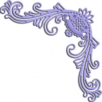 DL151 Victorian Romance Flourish