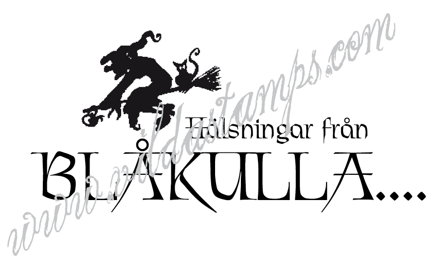 "Hälsningar från blåkulla"