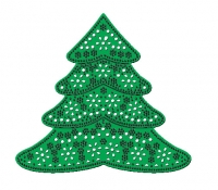 DL144 Elegant Evergreen Chr Tree