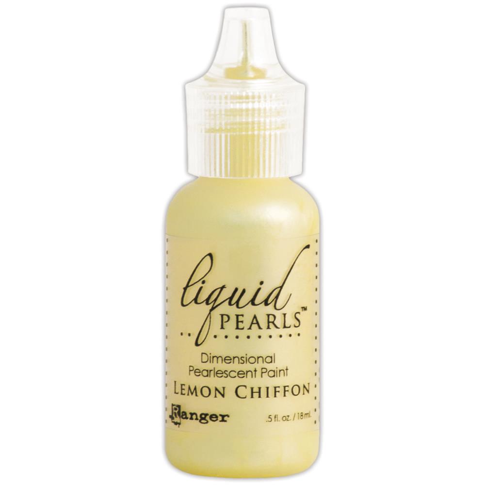 Liquid Pearls Glue 0.5OZ Bottle - Lemon Chiffon