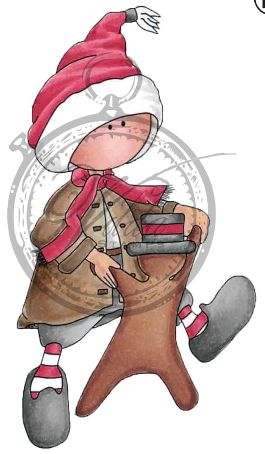Santa dancing