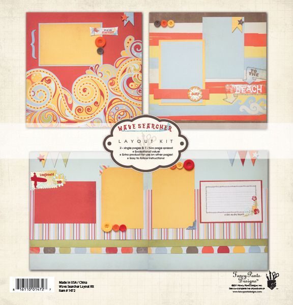 Wave Searcher - Paper Kit 12x12