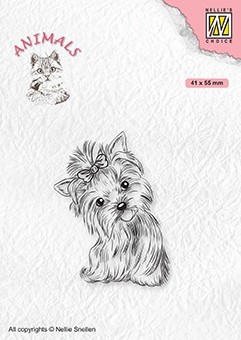  Silhouette Clear Stamps animals: dog "Yorkshire terrier"