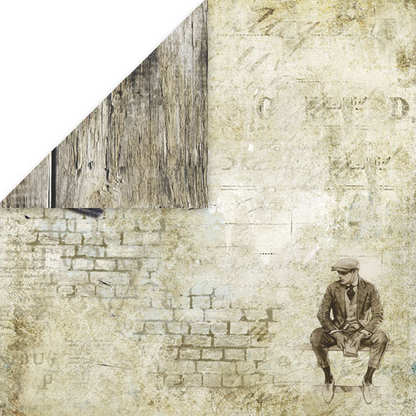 12x12 Vintage Man 01