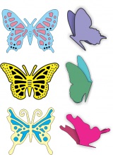Small Butterfly w Angel W