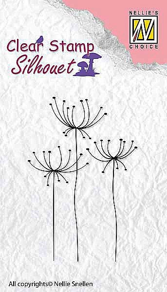  Silhouette Clear Stamps "herbs-1" 