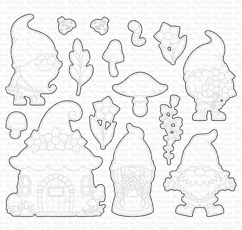 BB Hanging with My Gnomies Die-namics - REA
