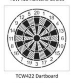 Dartboard 6x6