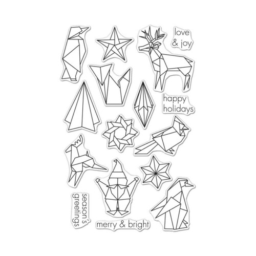 Origami Happy Holidays