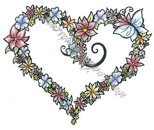 Flower heart