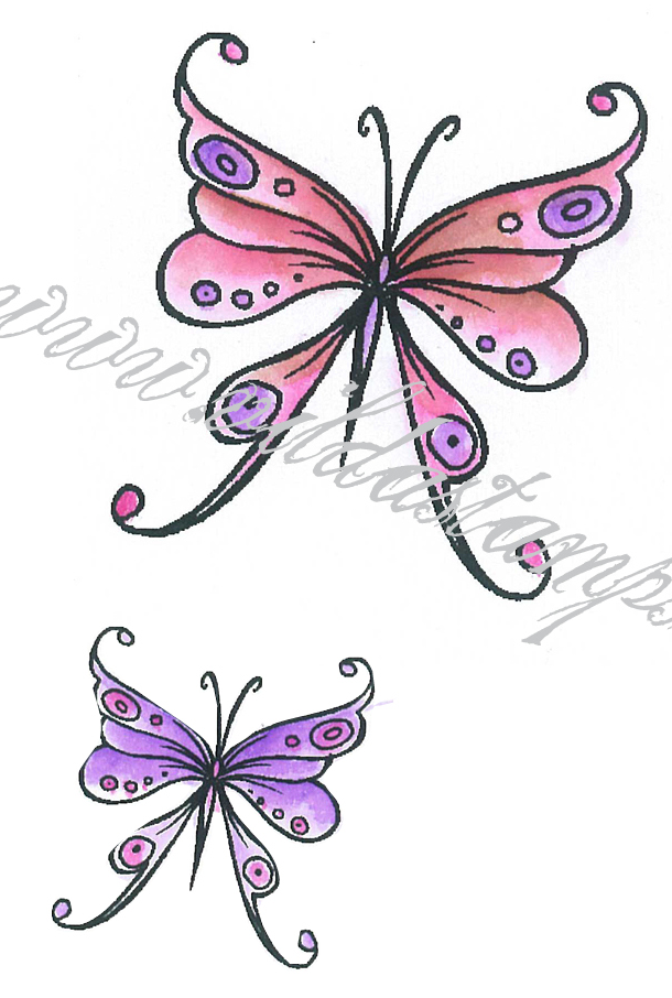 Vilda Pointed Butterflies