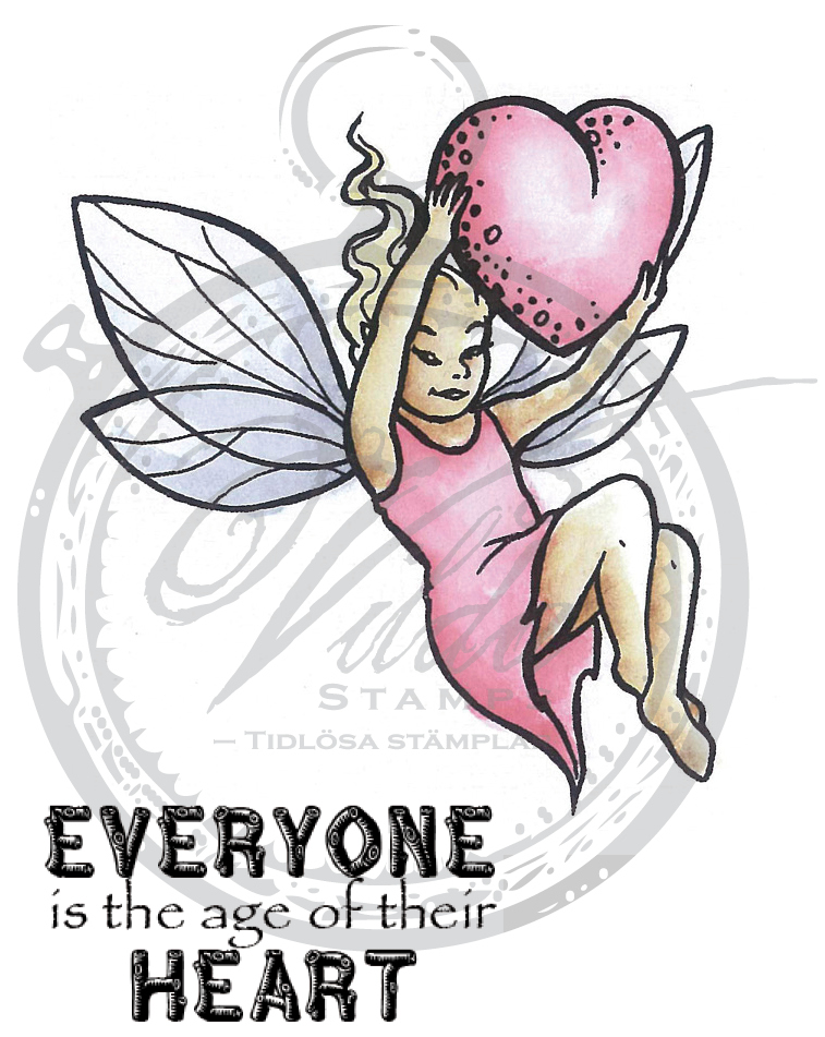 Fairy with heart, "Everyone is the age of their heart"