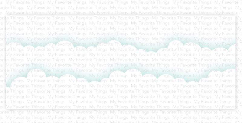Slimline Cloud Edges Stencil