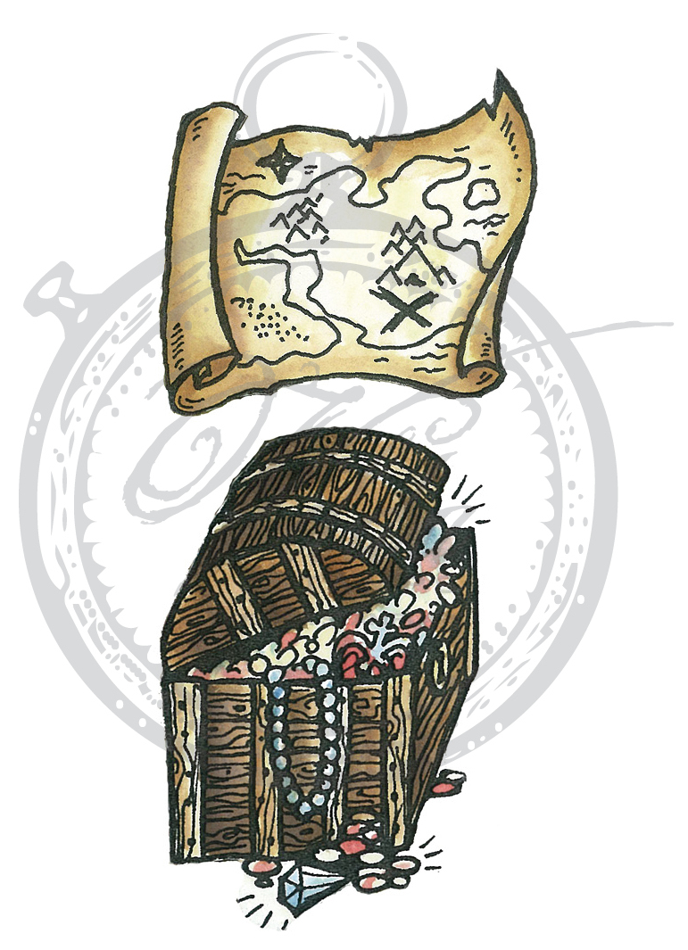 Coffin & Map