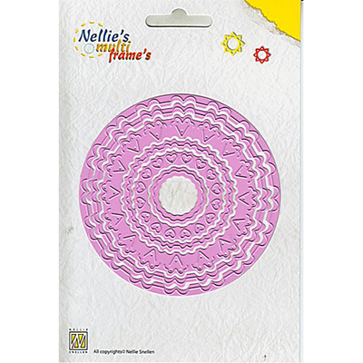 Nellies Multi Frame Die - Incire Round 6