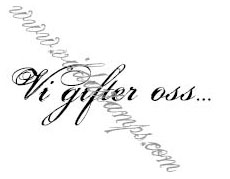 "Vi gifter oss"