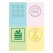 Cuttlebug 2"X2.75" Embossing Folder Set Christmas