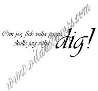 "Om jag fick välja pappa..."