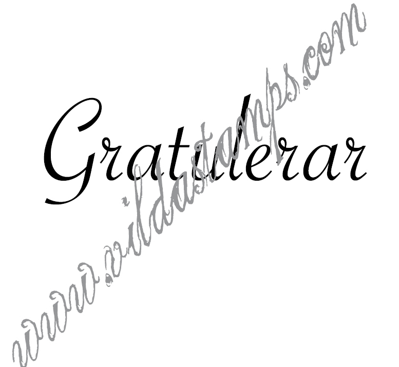 "Gratulerar"