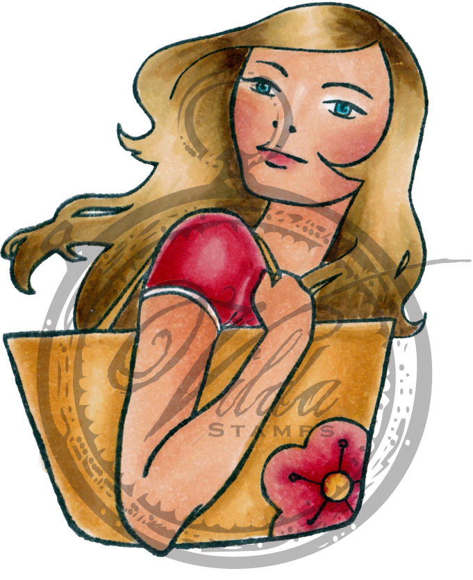 Betty with handbag