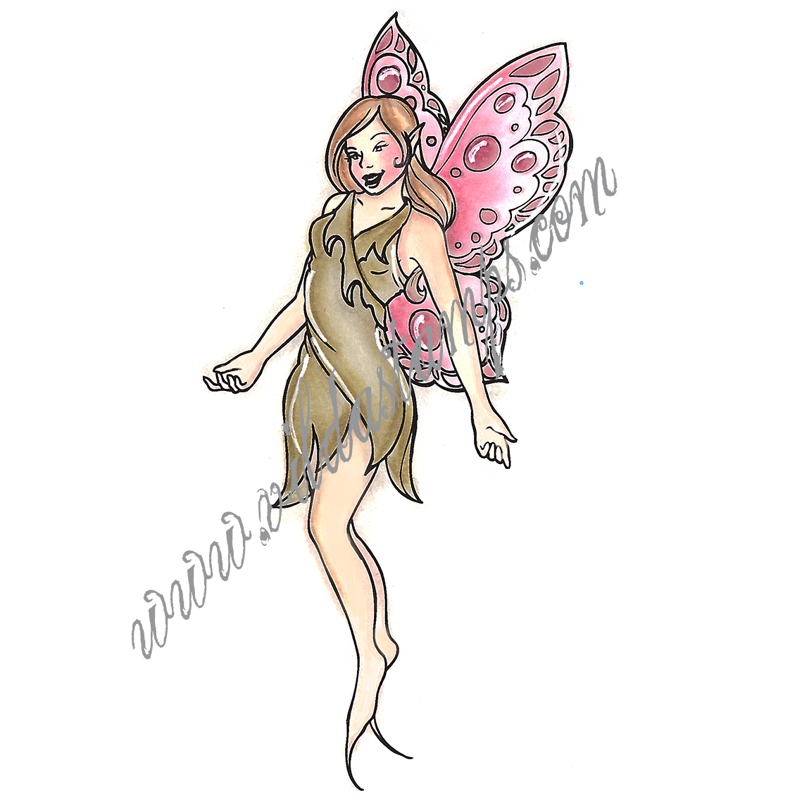 Fairy on toes
