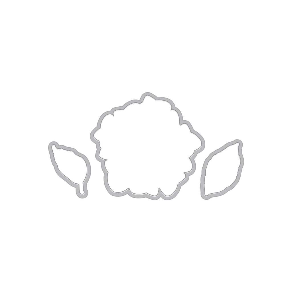 DI355 Color Layering Hydrangea Frame Cuts (B)