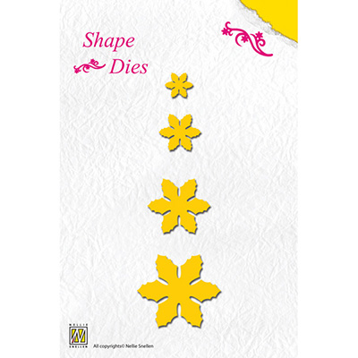 Shape Dies - Christmas Flower Dies