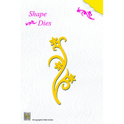 Shape Dies Flower Swirl