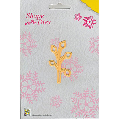Shape Dies - Single Leaf Branch