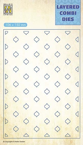 Layered Combi Dies "Eastern oval" layer C