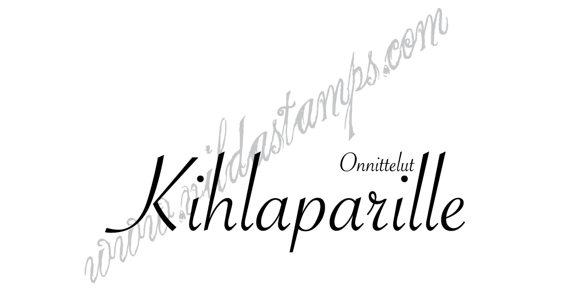Onnittelut kihlaparille (Grattis till förlovningsparet)