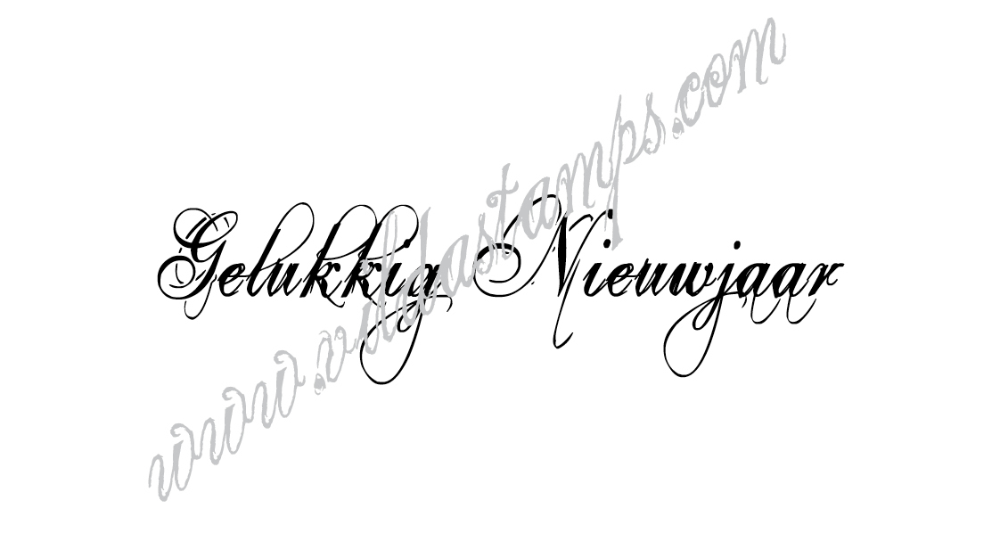 "Gelukkig  Nieuwjaar"
