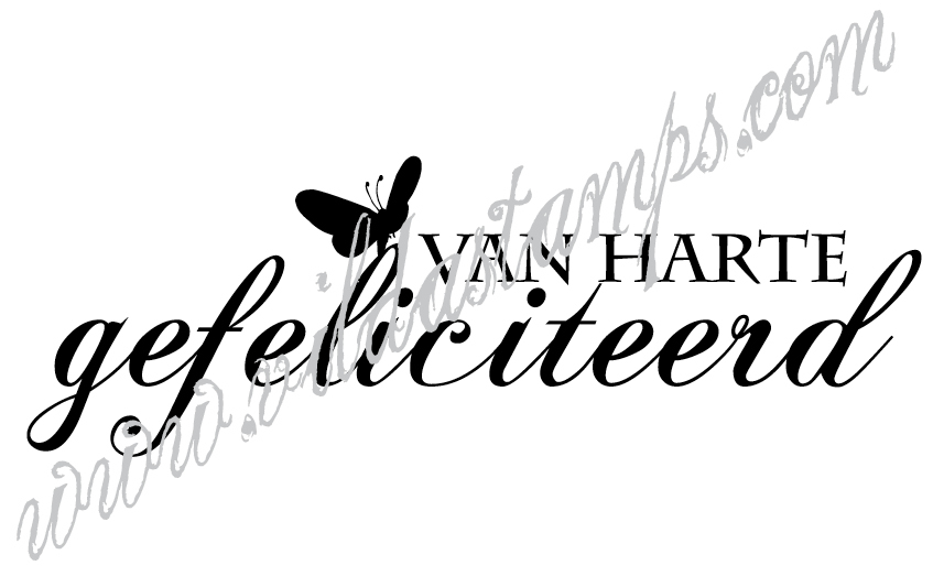 "Van harte gefeliciteerd"