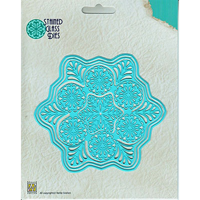 Stained Glass Dies - Fantasy Flower 2
