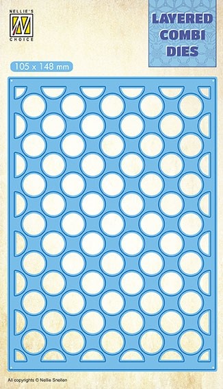 Layered Combi Dies "Bubbles" layer A