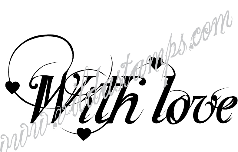 "With love"
