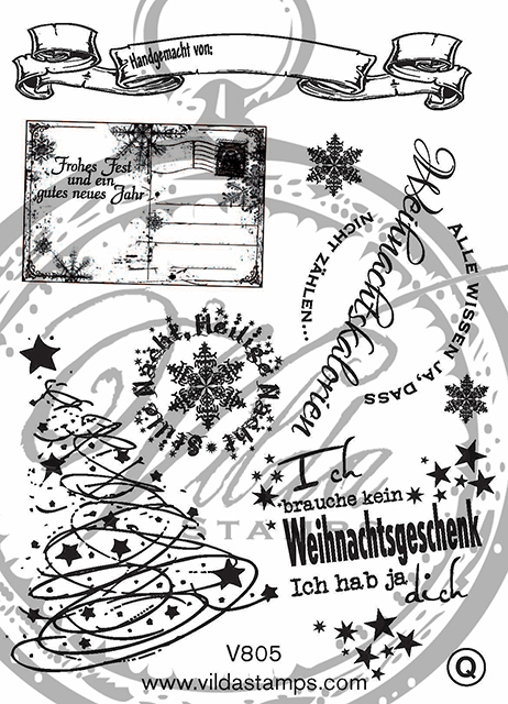 German christmas texts (A6-kit)