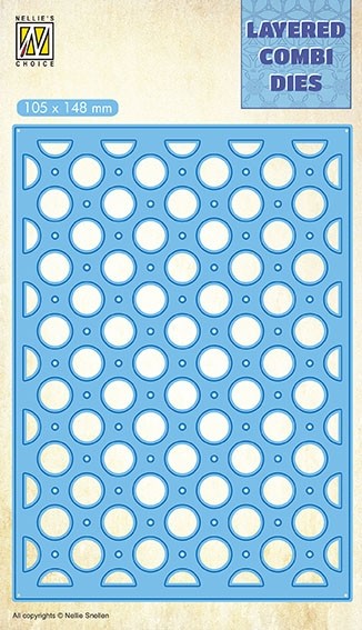Layered Combi Dies "Bubbles" layer B
