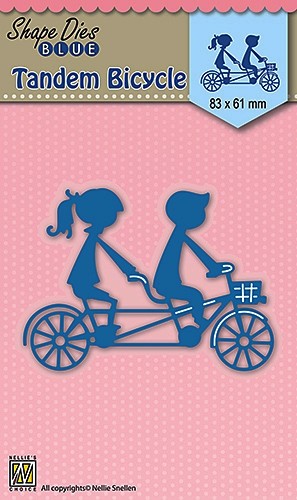 Shape Dies Blue, "Tandem bicycle" 