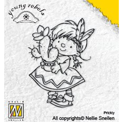 Clearstamp Young Rebels- Prickly