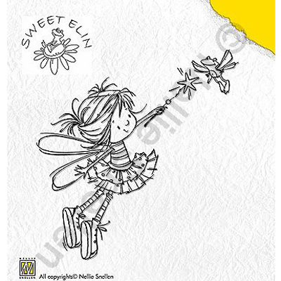 Clearstamp -Clearstamp - Sweet Elin - Flying Frog