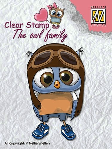Clear stamps The Owl Family "pilot" 